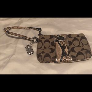 Coach wristlet